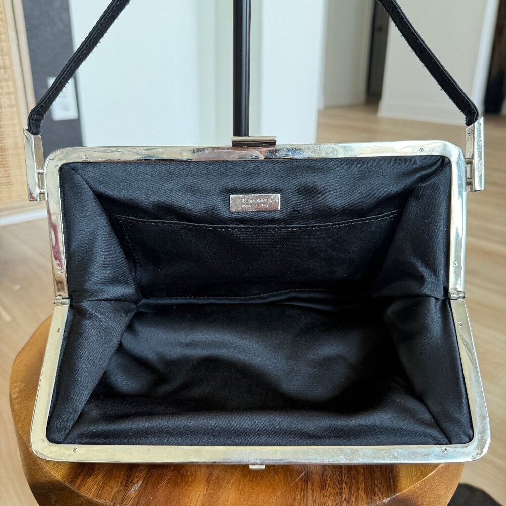 Dolce & Gabbana Zebra Shoulder Bag w/ Sequin Design - Picture 6 of 11